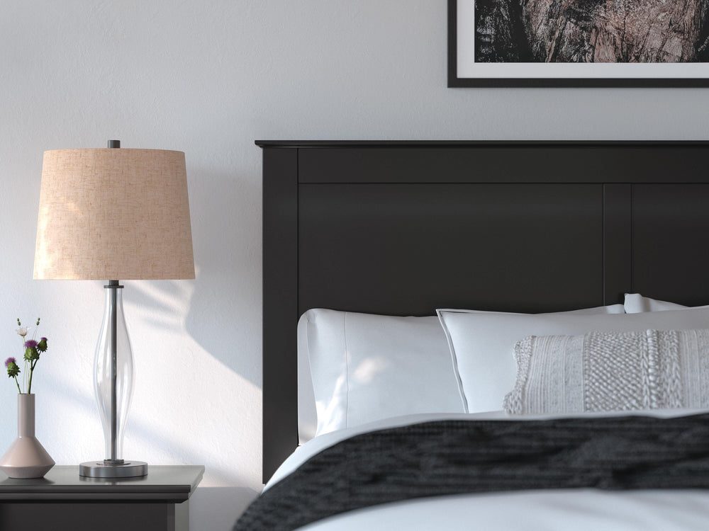 Maribel Queen Panel Bed - Black (9)