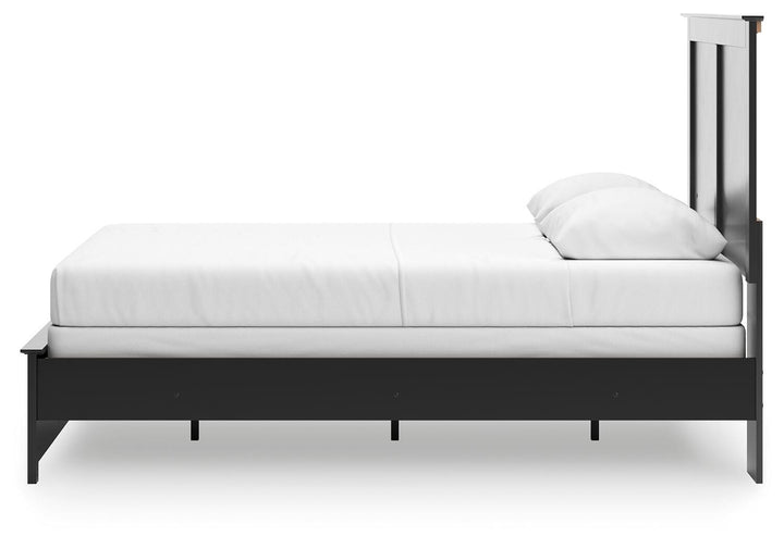 Maribel Queen Panel Bed - Black (7)