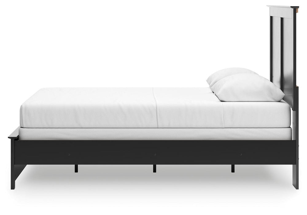 Maribel Queen Panel Bed - Black (7)