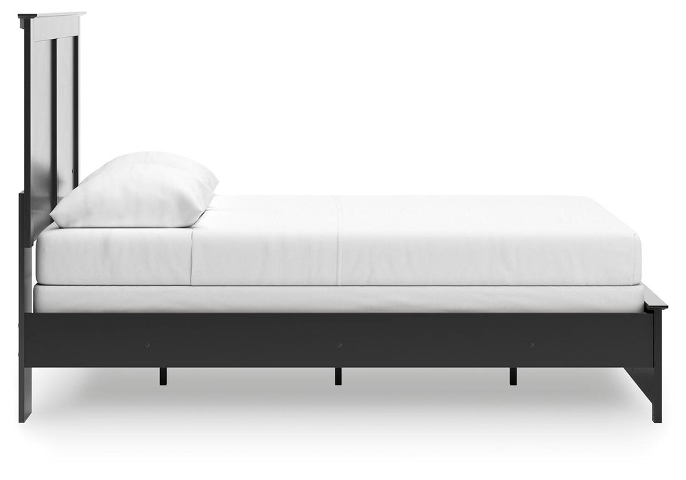 Maribel Queen Panel Bed - Black (8)