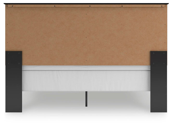 Maribel King Panel Bed - Black (6)