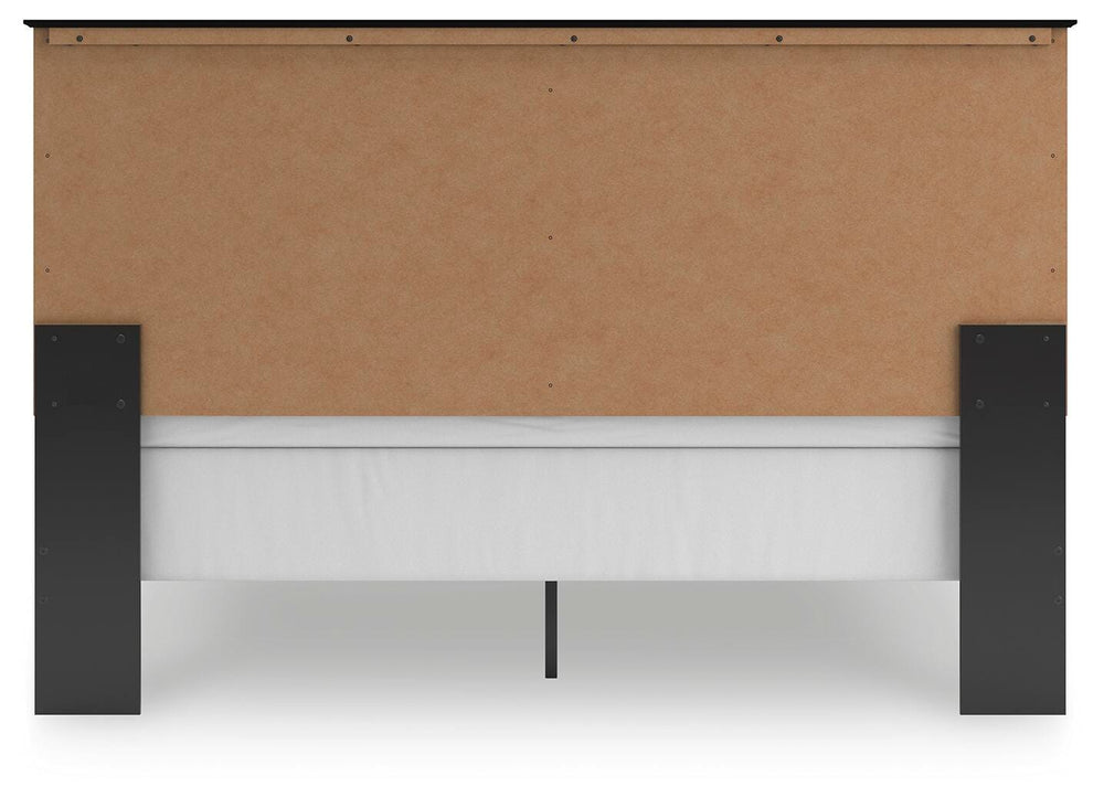 Maribel King Panel Bed - Black (6)