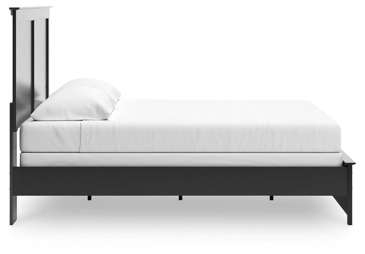 Maribel King Panel Bed - Black (8)