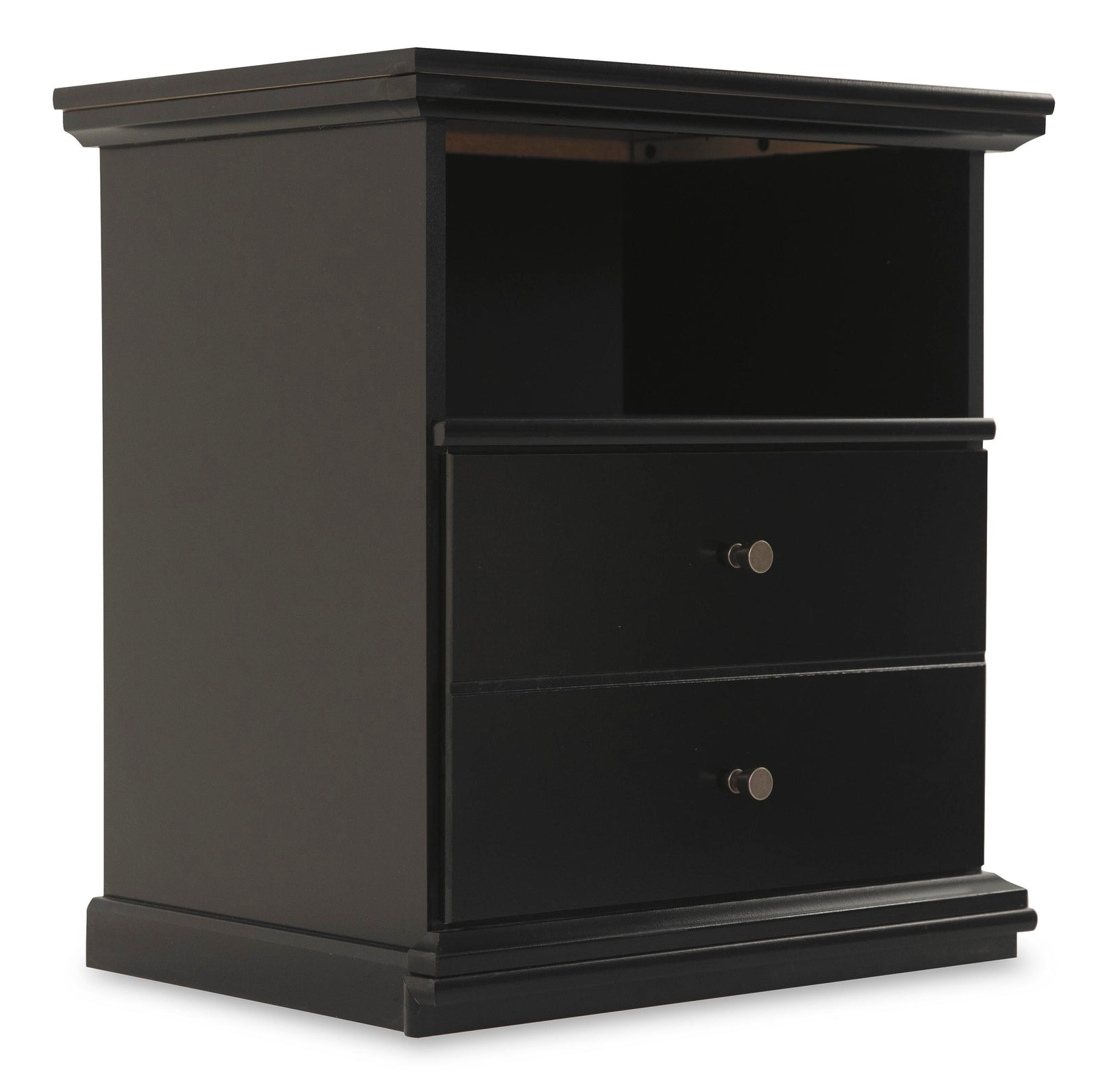 Maribel Nightstand - Black (1)
