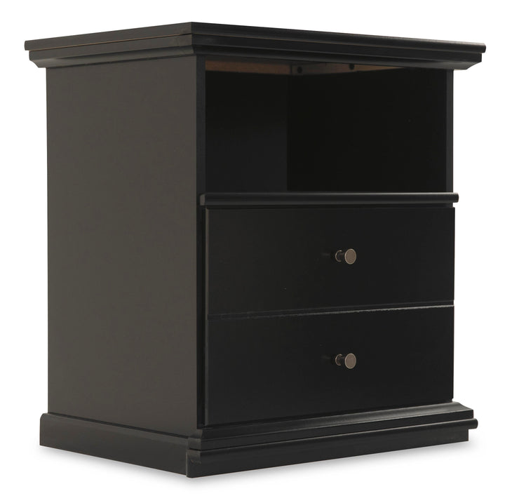Maribel Nightstand - Black (1)