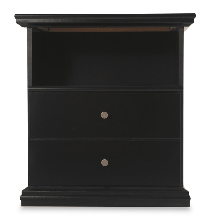 Maribel Nightstand - Black (5)
