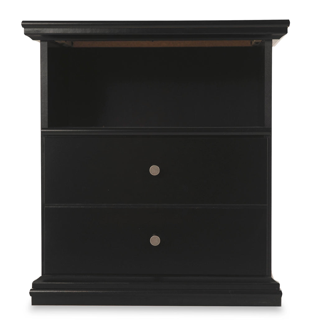 Maribel Nightstand - Black (5)