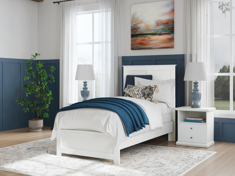 Bostwick Shoals Twin Panel Bed - White (2)