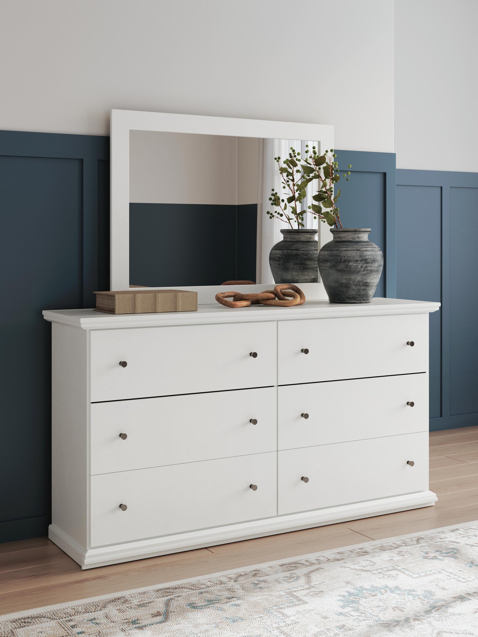 Bostwick Shoals Dresser and Mirror - White (2)