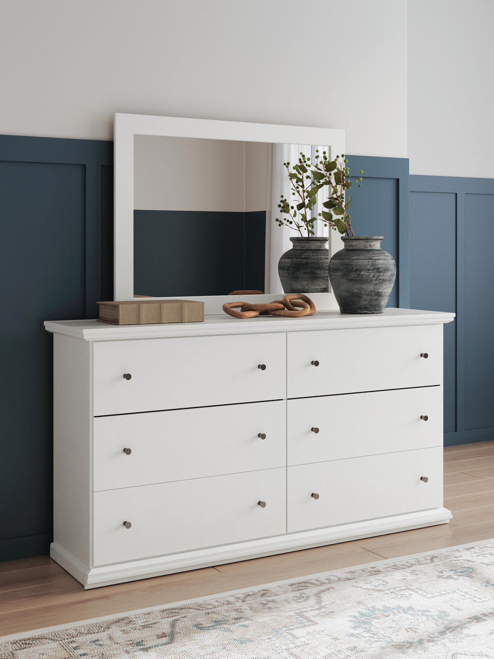 Bostwick Shoals Dresser and Mirror - White (2)