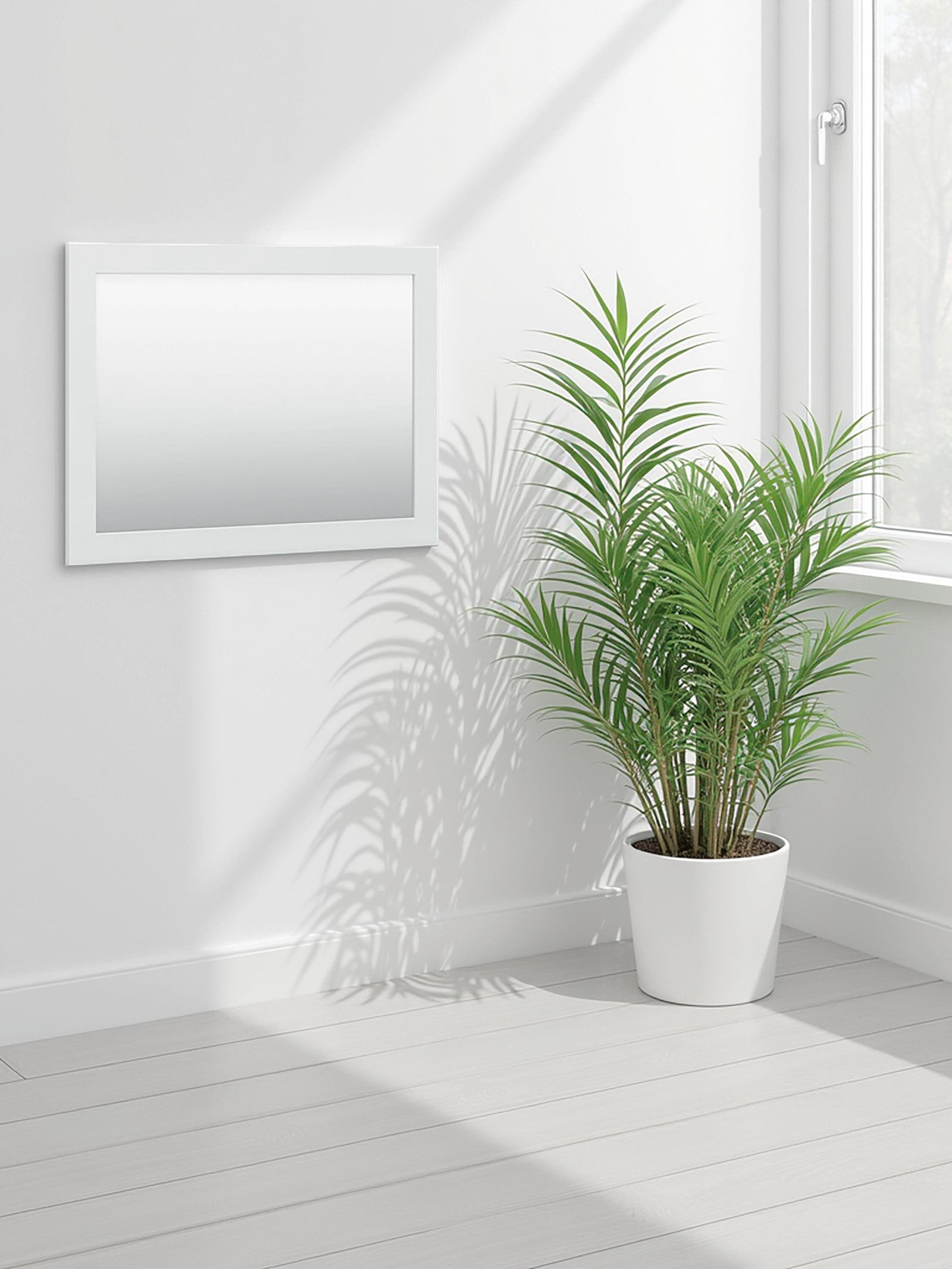 Bostwick Shoals Bedroom Mirror - White (2)