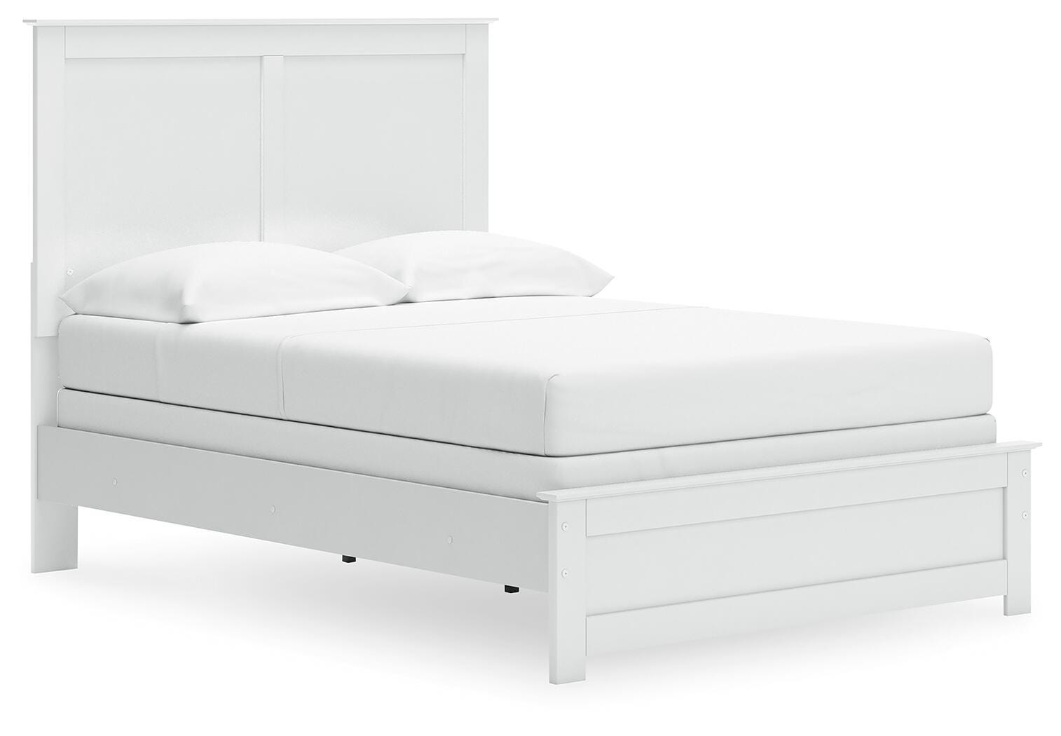 Bostwick Shoals Full Panel Bed - White (1)