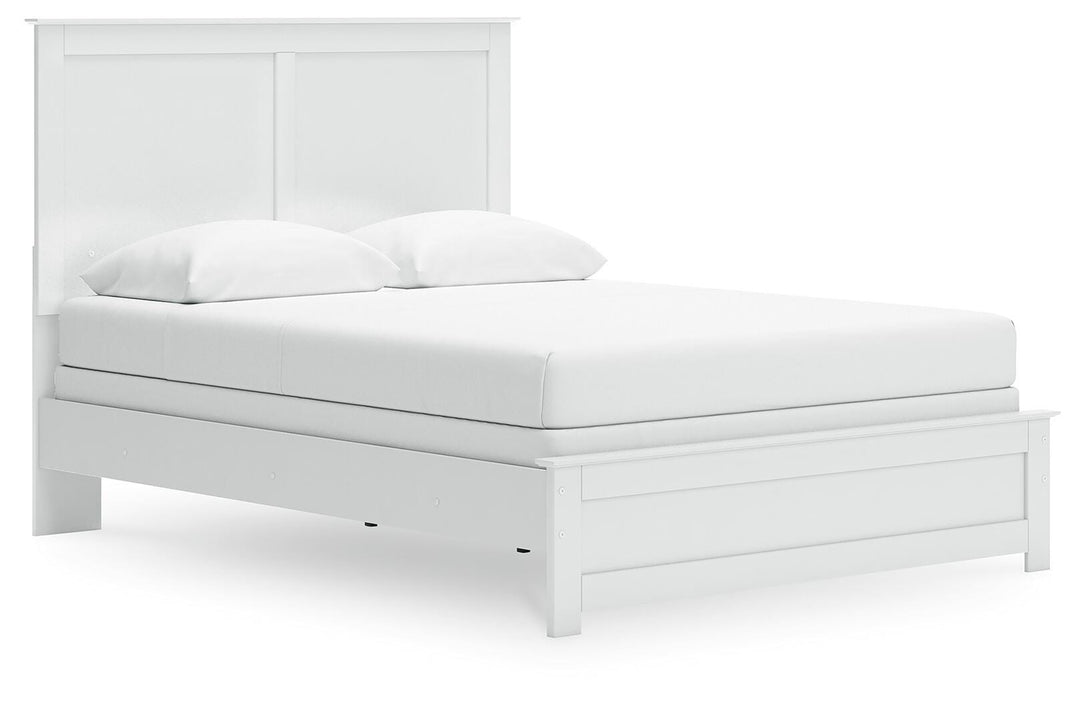 Bostwick Shoals Queen Panel Bed - White (1)
