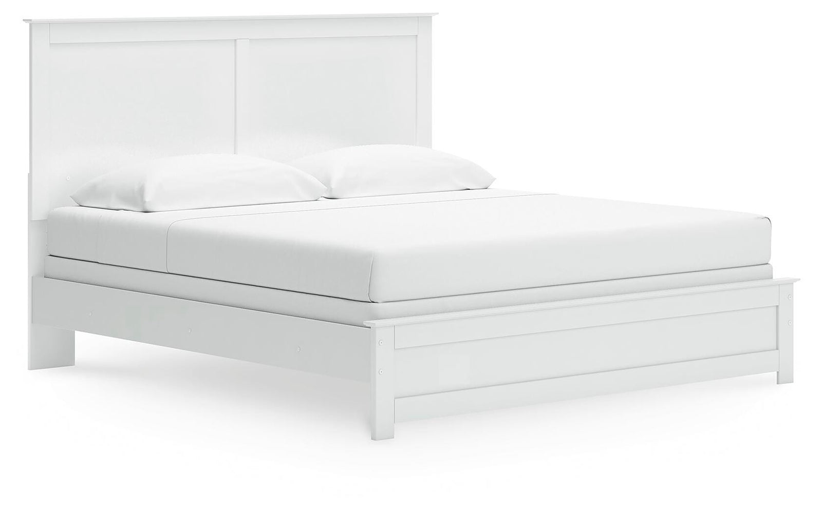 Bostwick Shoals King Panel Bed - White (1)
