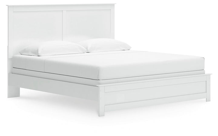 Bostwick Shoals King Panel Bed - White (1)