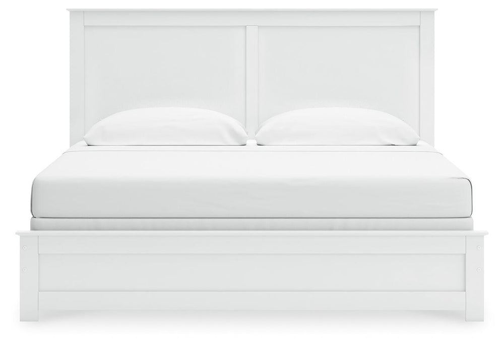 Bostwick Shoals King Panel Bed - White (6)