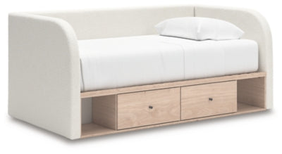 Arloster Full Upholstered Day Bed with Storage