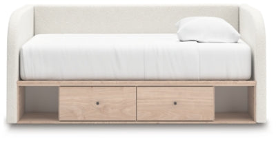 Arloster Full Upholstered Day Bed with Storage
