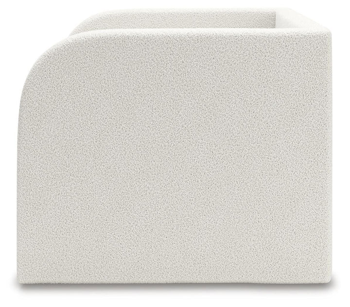Arloster Twin Upholstered Day Bed with Storage - Beige (8)