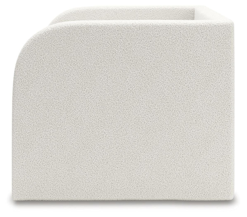 Arloster Twin Upholstered Day Bed with Storage - Beige (8)