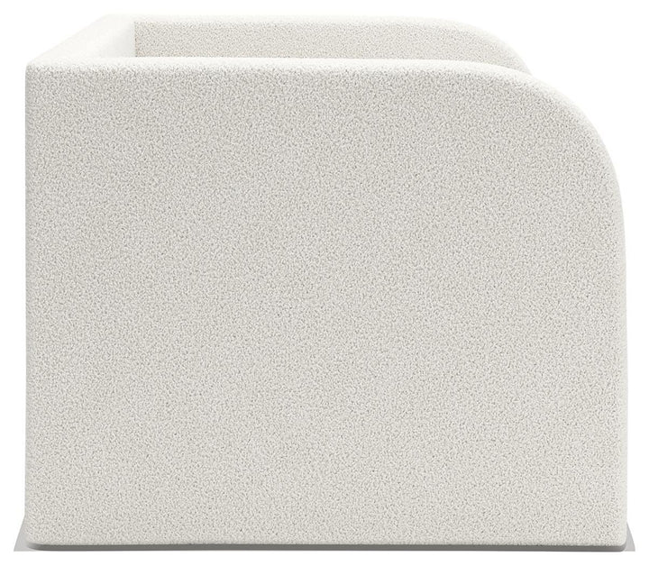 Arloster Twin Upholstered Day Bed with Storage - Beige (9)
