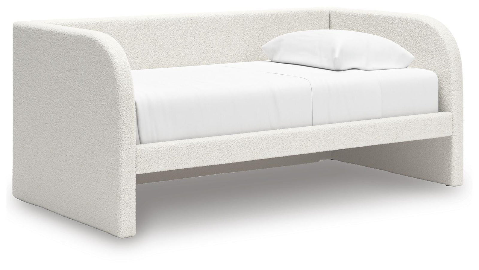 Arloster Twin Upholstered Day Bed - Beige (1)