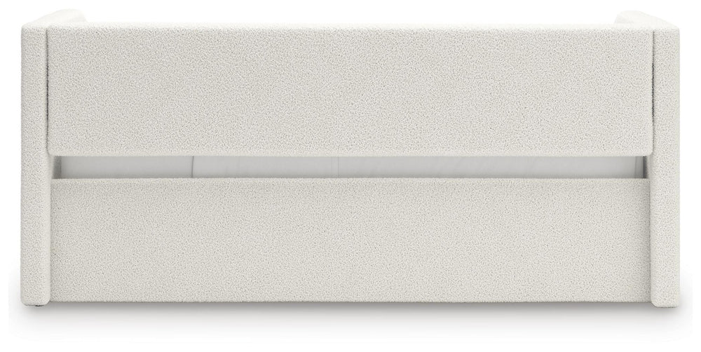 Arloster Twin Upholstered Day Bed - Beige (6)