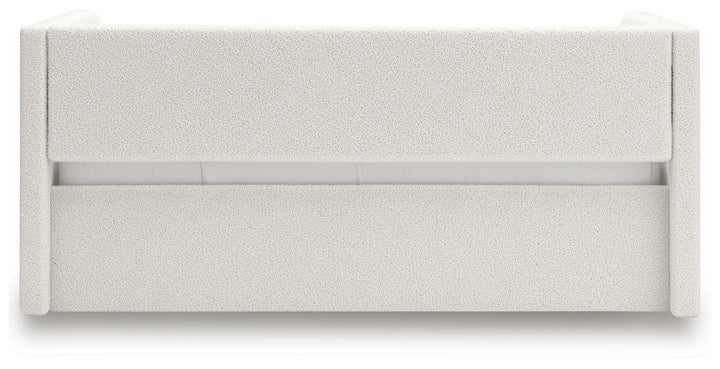 Arloster Full Upholstered Day Bed - Beige (6)