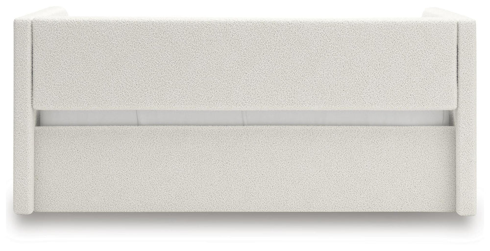Arloster Full Upholstered Day Bed - Beige (6)