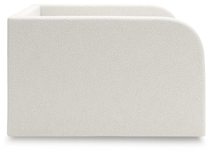 Arloster Full Upholstered Day Bed - Beige (8)