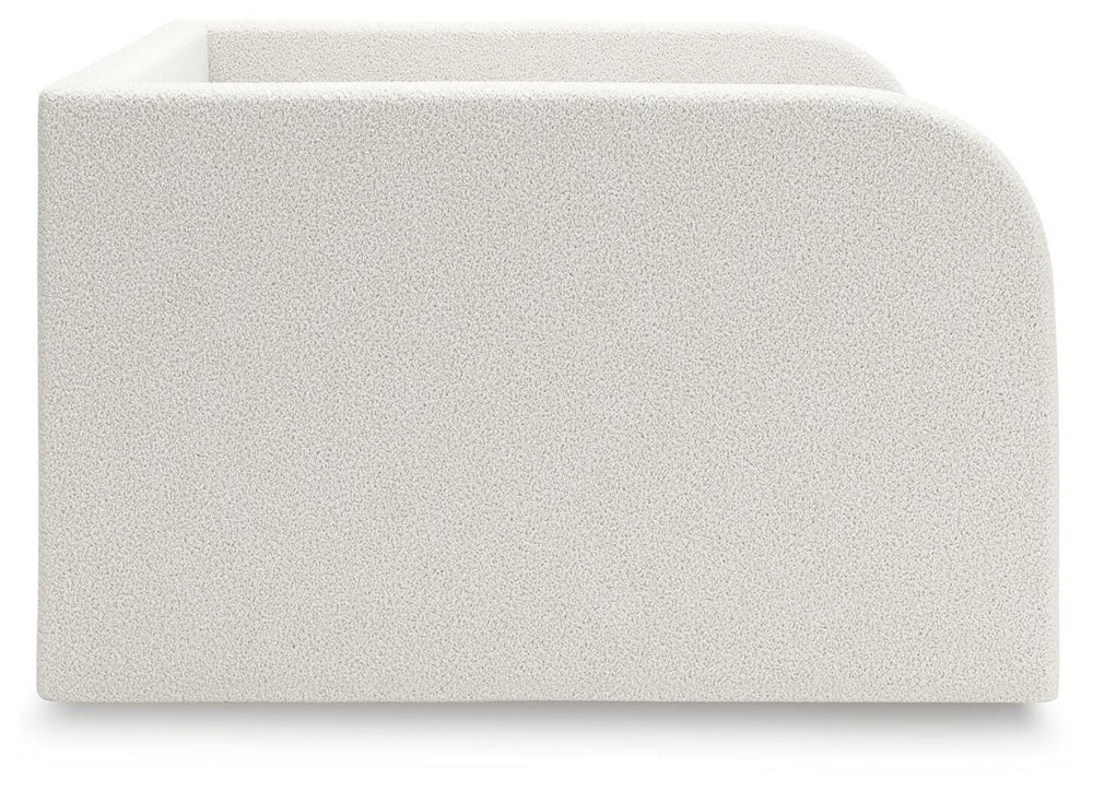 Arloster Full Upholstered Day Bed - Beige (8)