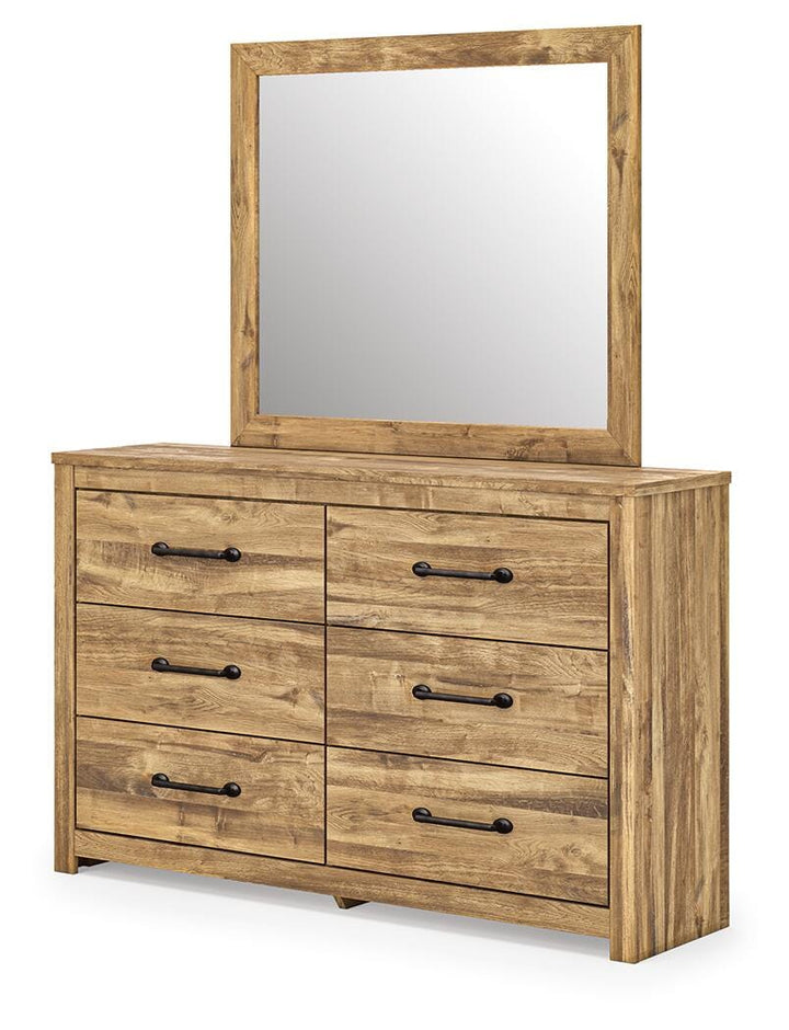 Maystonna Dresser and Mirror - Brown (3)
