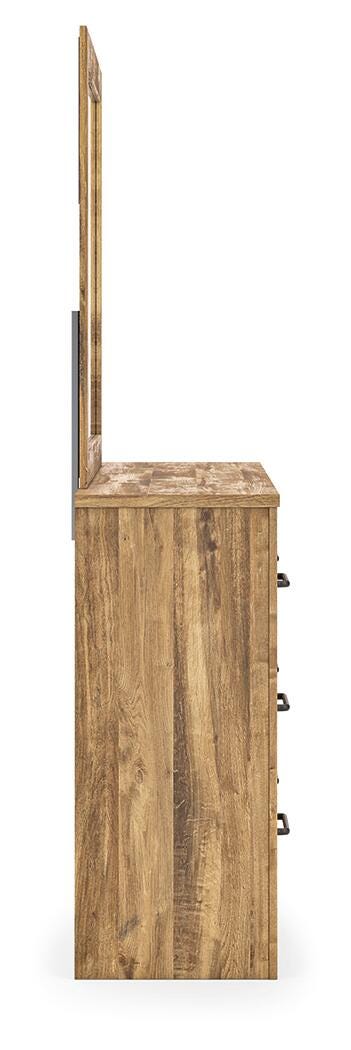 Maystonna Dresser and Mirror - Brown (8)