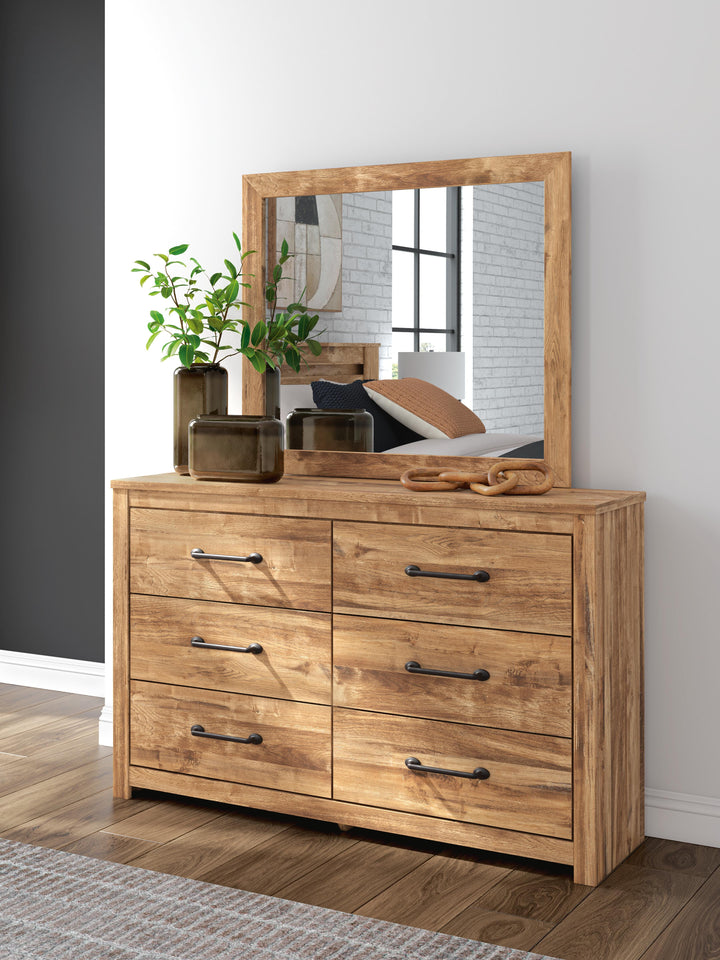 Maystonna Dresser and Mirror - Brown (2)