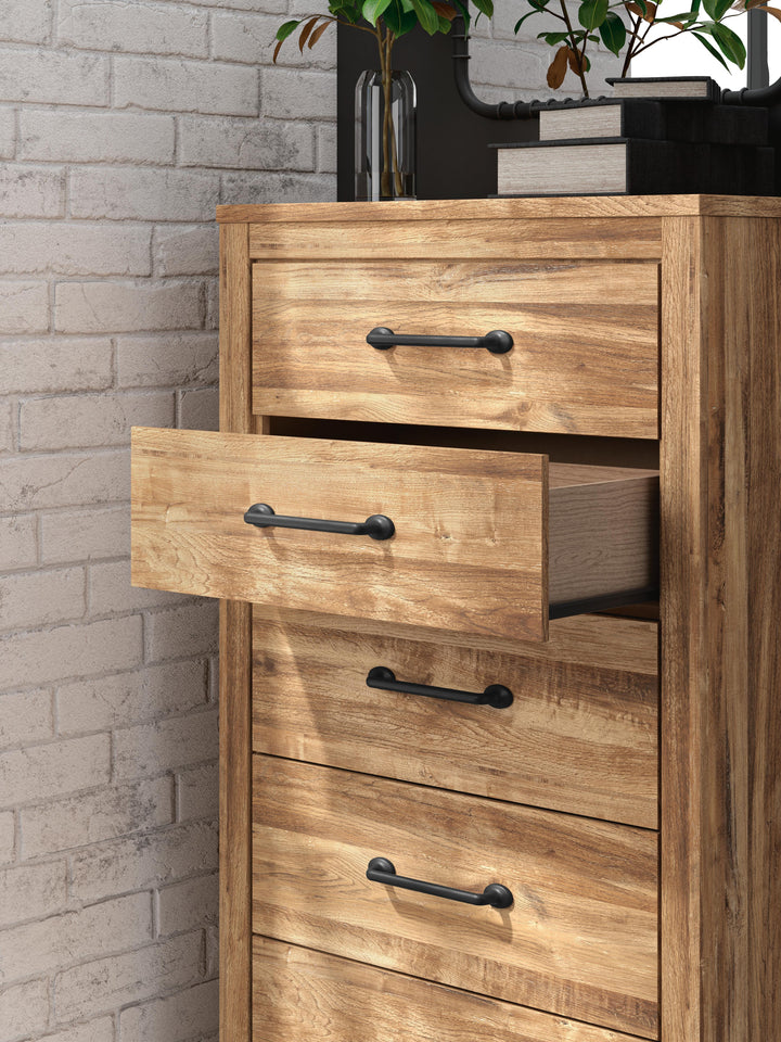 Maystonna Chest of Drawers - Brown (10)