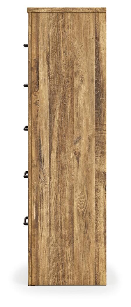 Maystonna Chest of Drawers - Brown (7)