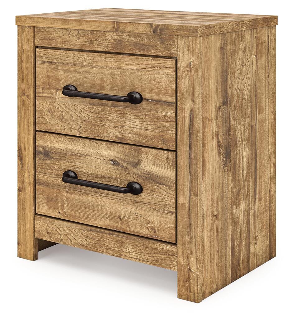 Maystonna Nightstand - Brown (3)