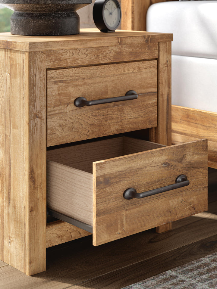 Maystonna Nightstand - Brown (10)