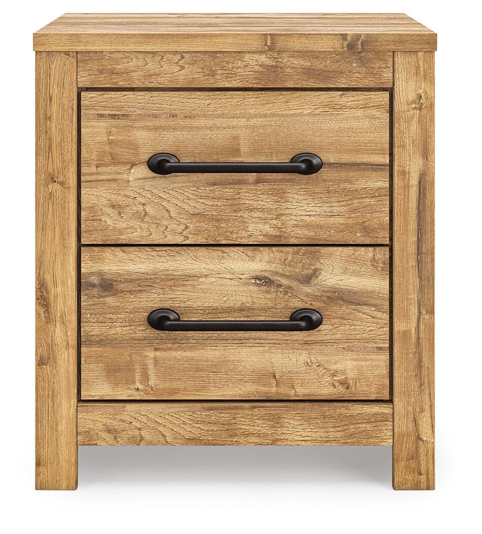 Maystonna Nightstand - Brown (5)