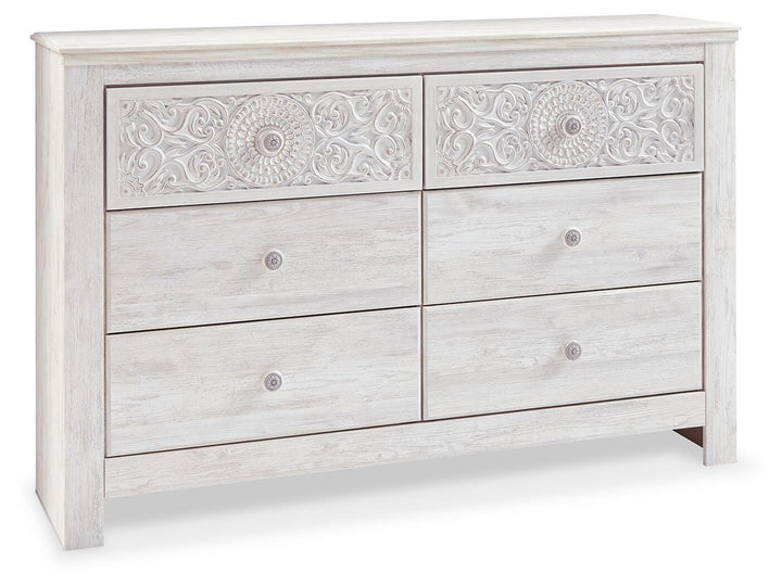 Paxberry Dresser - Whitewash (1)