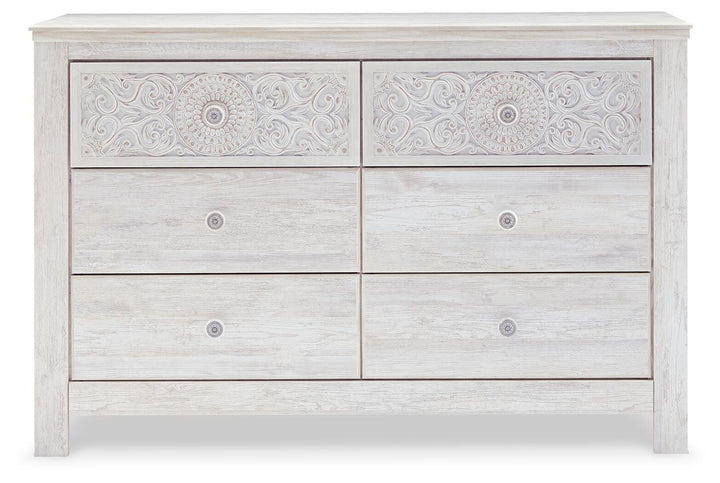 Paxberry Dresser - Whitewash (3)