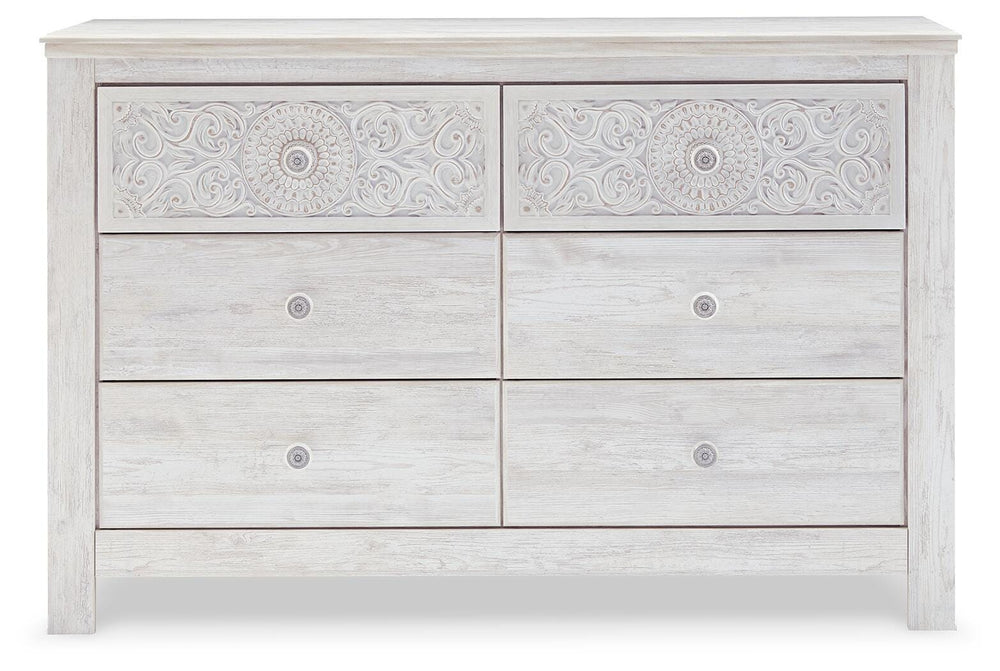 Paxberry Dresser - Whitewash (3)