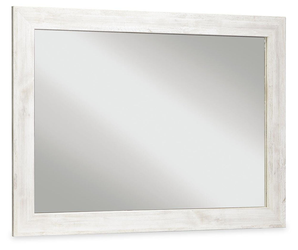 Paxberry Bedroom Mirror - White (1)