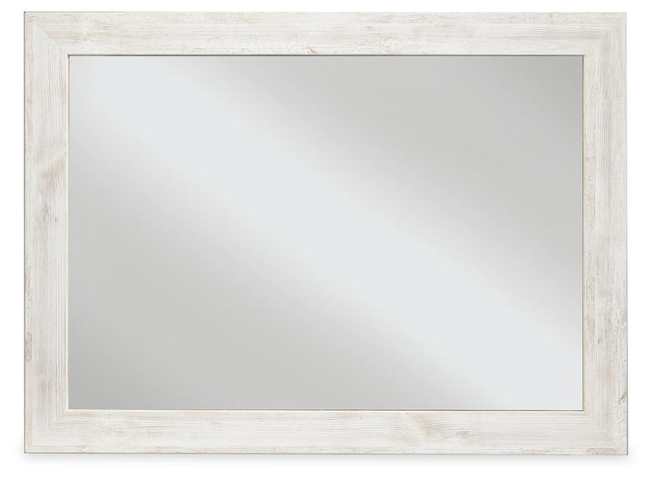 Paxberry Bedroom Mirror - White (2)