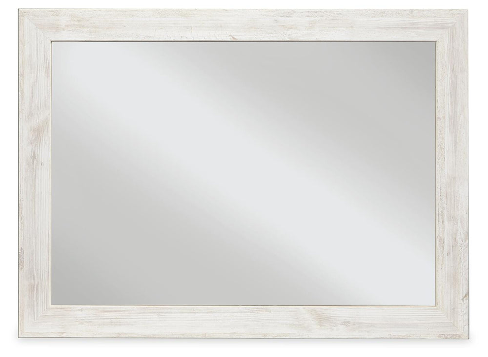 Paxberry Bedroom Mirror - White (2)