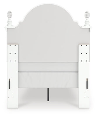 Kozlani Twin Upholstered Panel Bed
