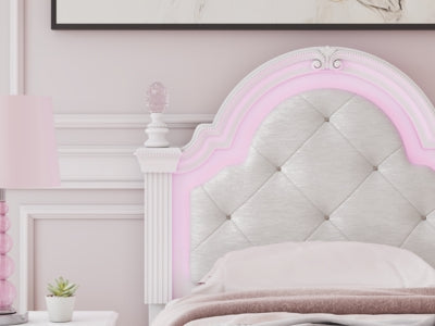 Kozlani Twin Upholstered Panel Bed