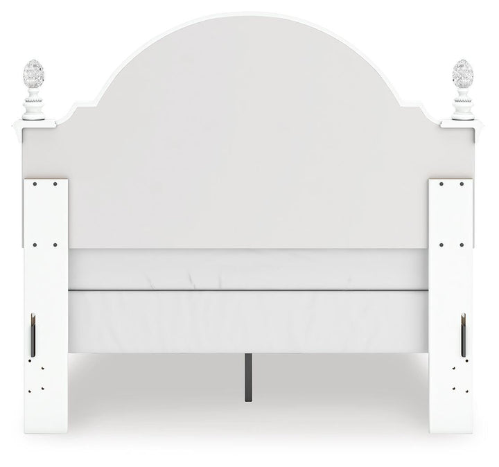 Kozlani Full Upholstered Panel Bed - White (7)