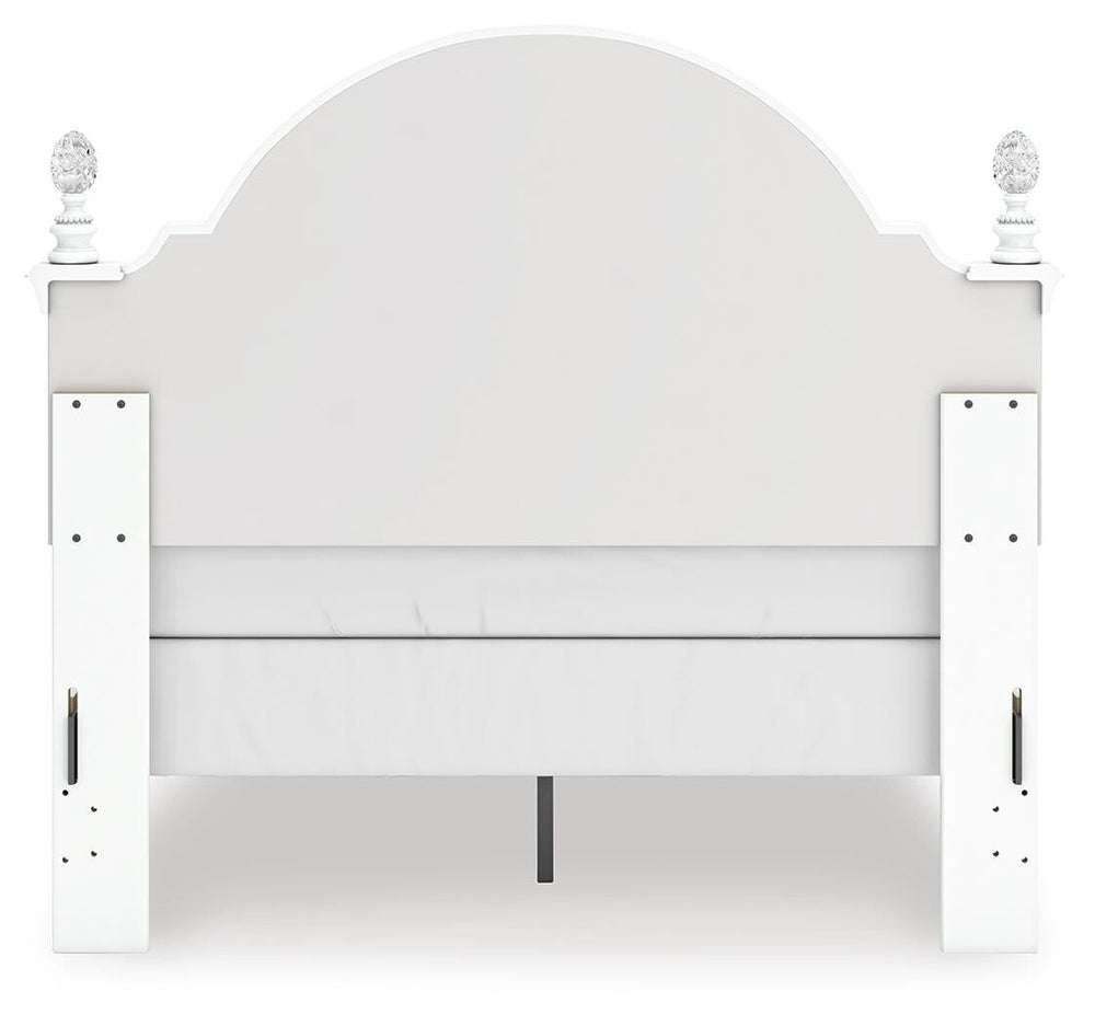 Kozlani Full Upholstered Panel Bed - White (7)