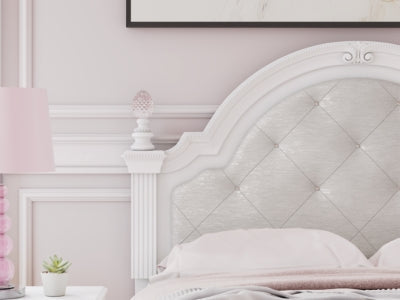 Kozlani Full Upholstered Panel Bed